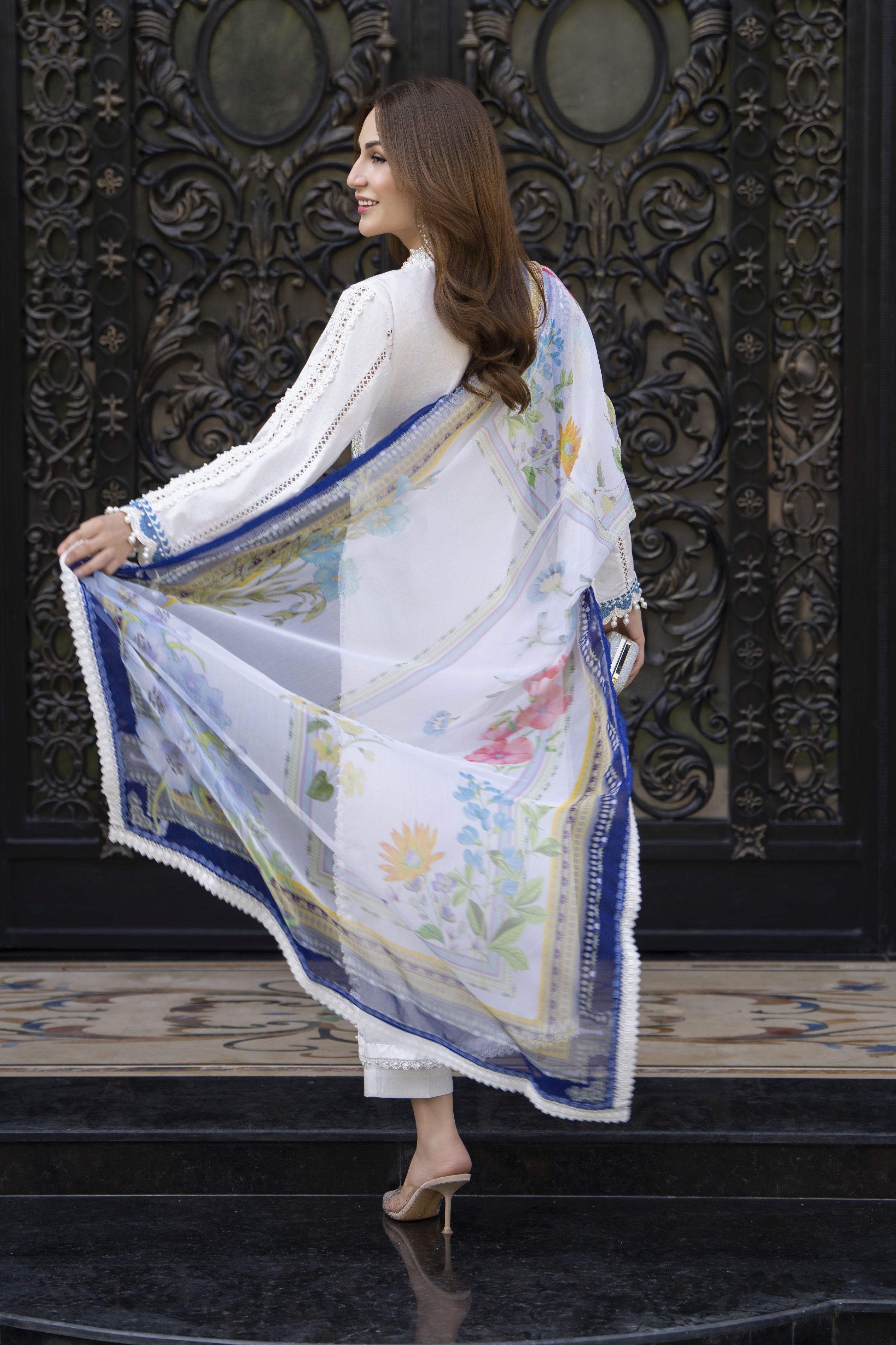 Silver Petals Ready to Wear Lawn Collection – SPRW6