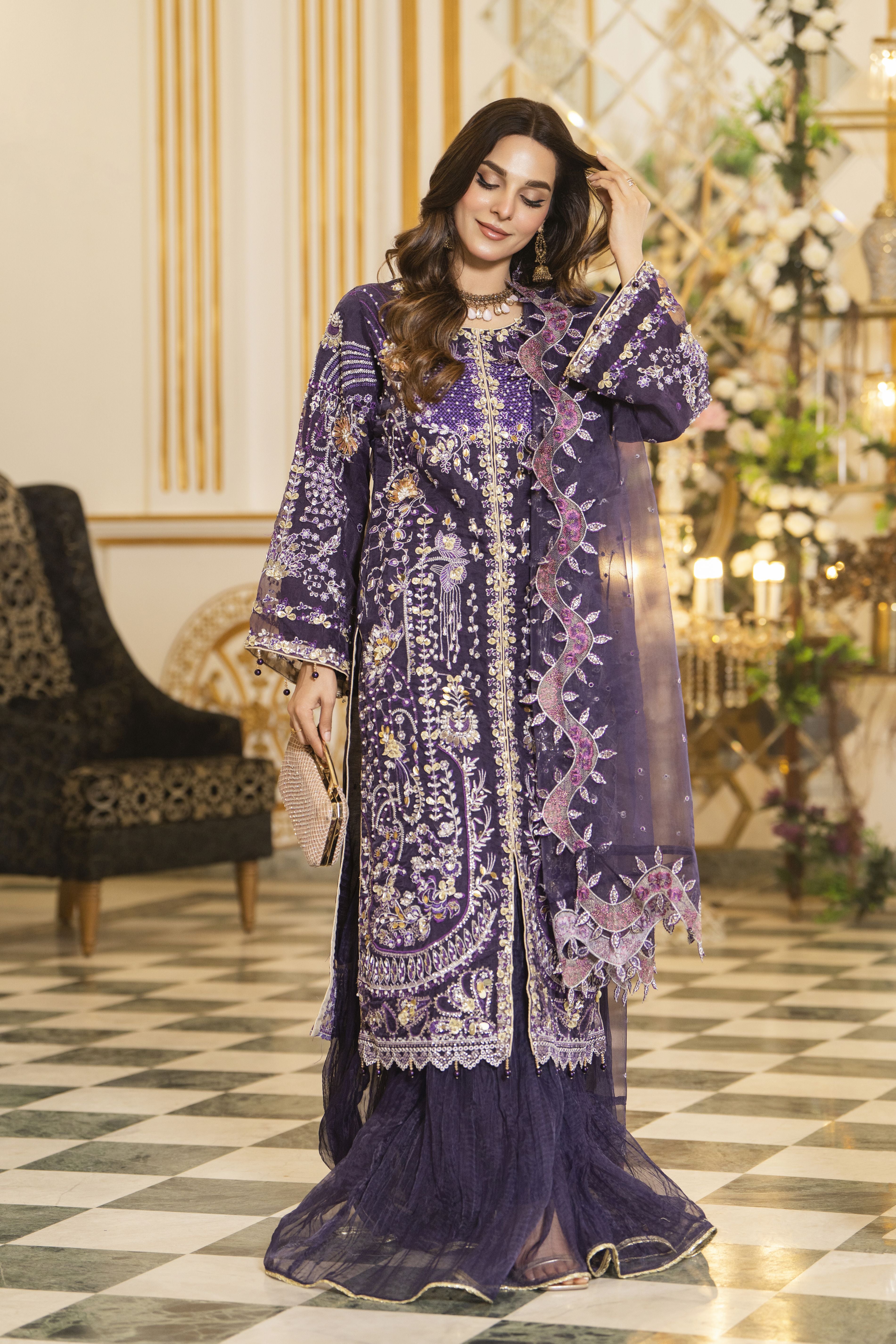 Silver Royale Handwork Formal SRH2