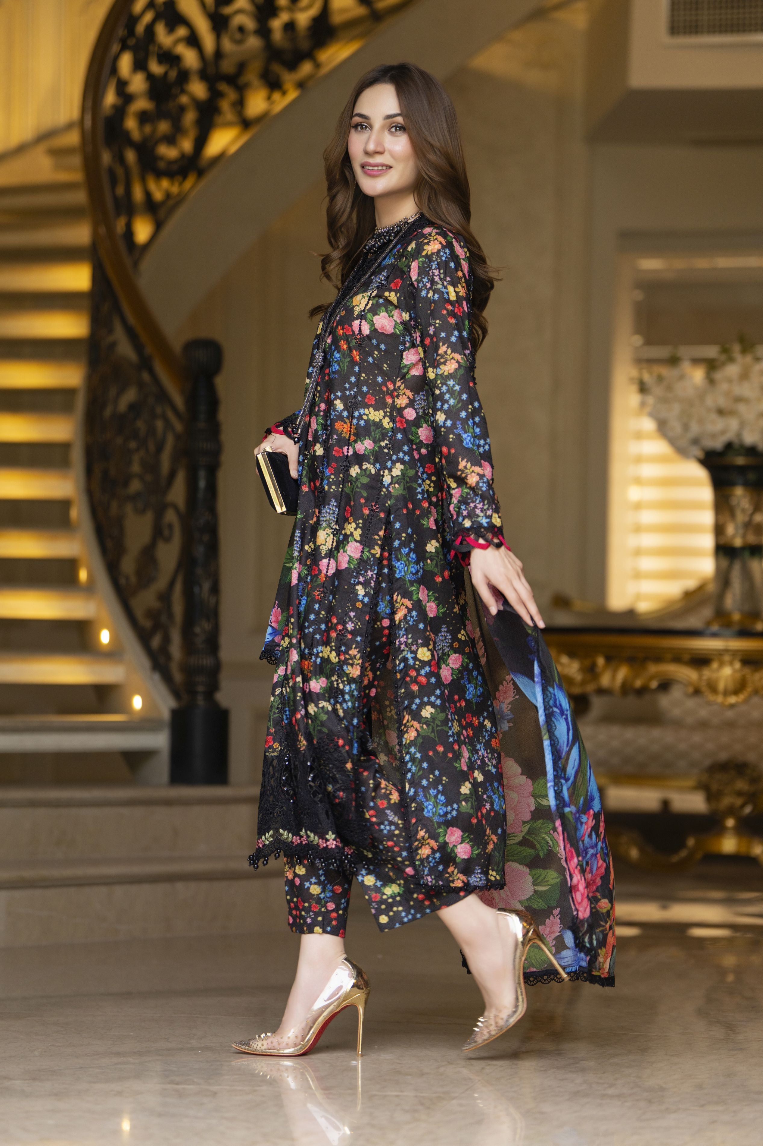 Silver Petals Ready to Wear Lawn Collection – SPRW2