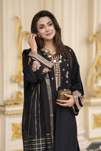 3pc Embroidered Linen Suit with Jacquard Dupatta Soraya SBH7
