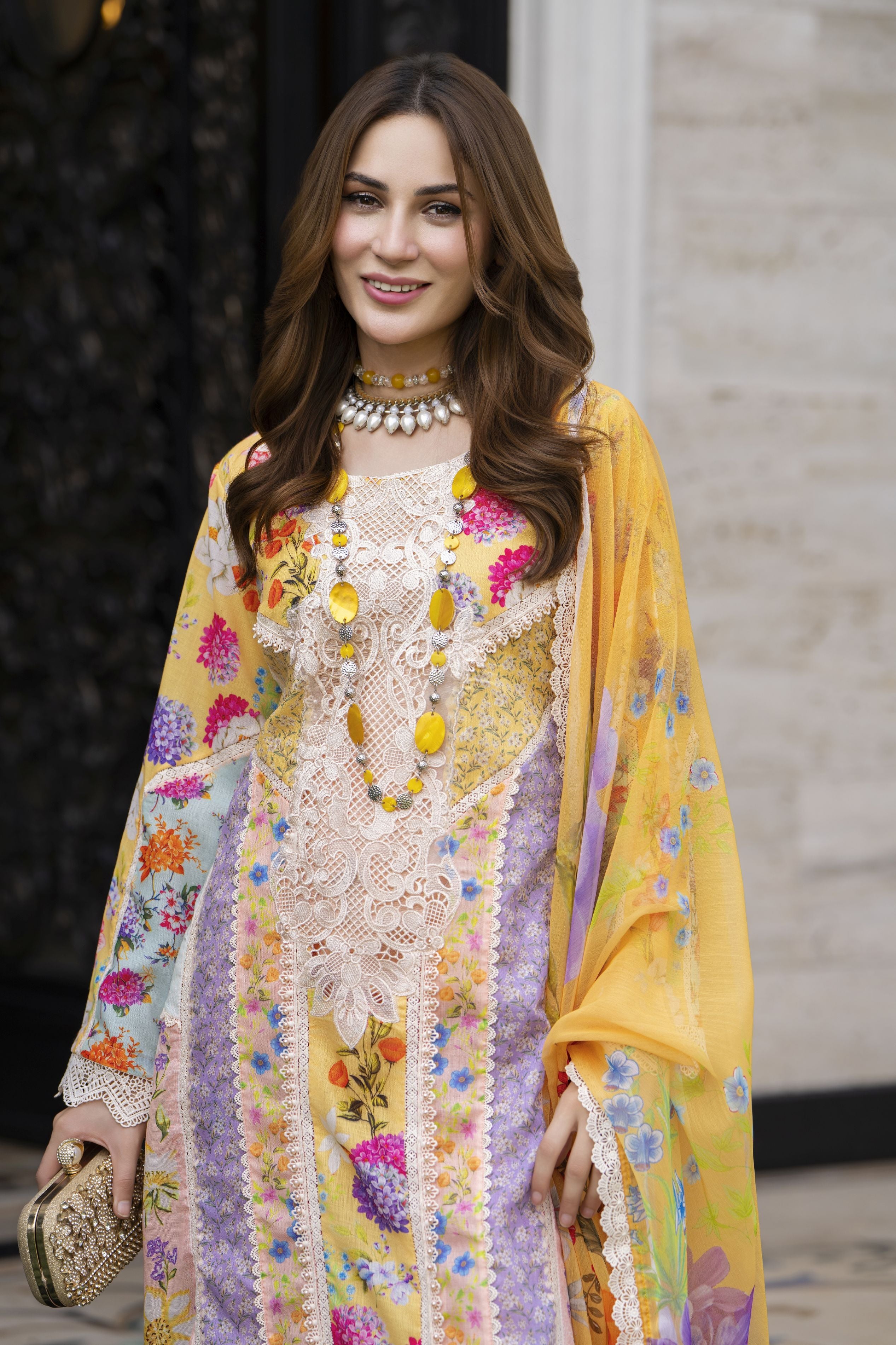 Silver Petals Ready to Wear Lawn Collection – SPRW1