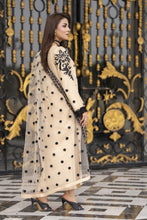 3pc Embroidered Linen Suit with Net Dupatta Soraya SBH2