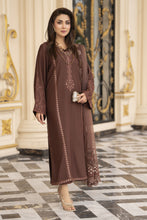3pc Embroidered Linen Suit with Net Dupatta Soraya SBH3