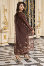 3pc Embroidered Linen Suit with Net Dupatta Soraya SBH3