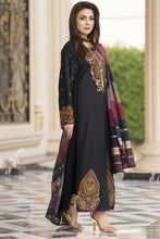 3pc Embroidered Linen Suit with Jacquard Dupatta Soraya SBH9