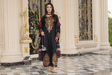 3pc Embroidered Linen Suit with Jacquard Dupatta Soraya SBH9
