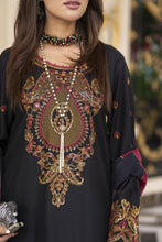 3pc Embroidered Linen Suit with Jacquard Dupatta Soraya SBH9