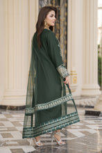 3pc Embroidered Linen Suit with Net Dupatta Soraya SBH6
