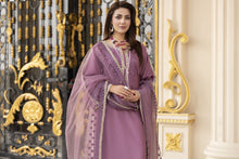 3pc Embroidered Linen Suit with Net Dupatta Soraya SBH10
