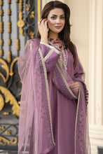 3pc Embroidered Linen Suit with Net Dupatta Soraya SBH10