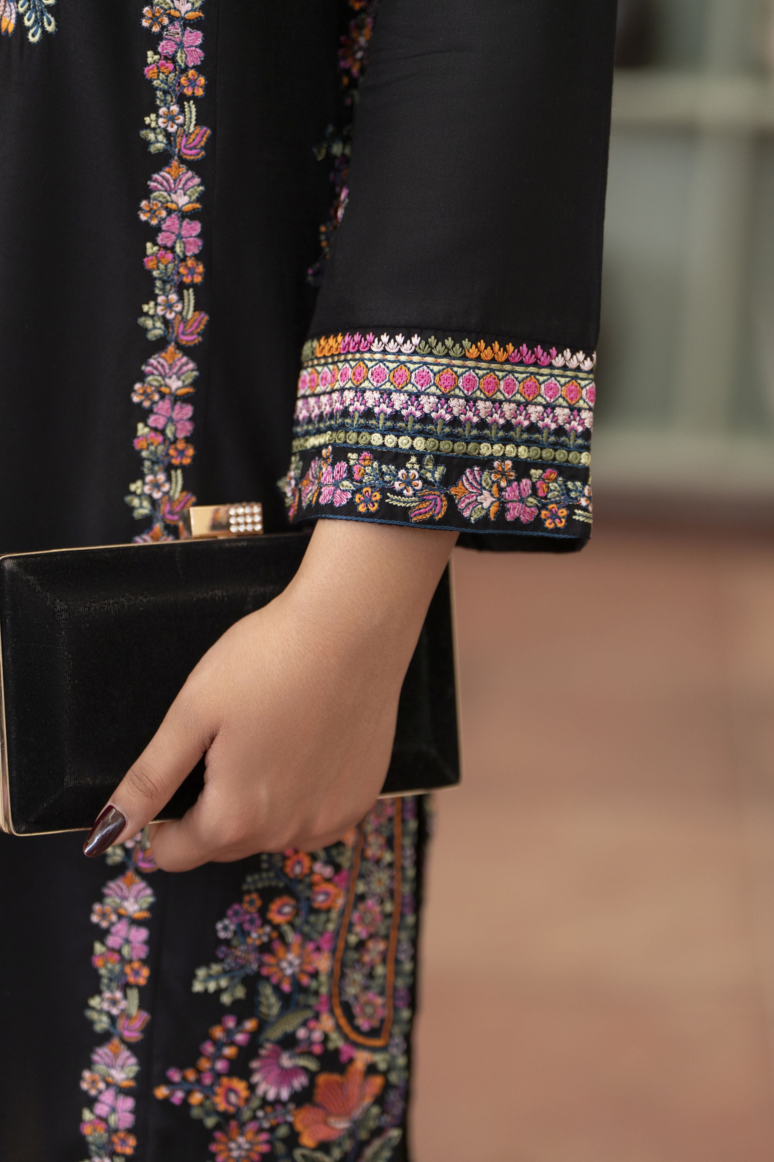 Bloomline Ready to Wear Embroidered Casual Dress by Zaiwa ZBRW2