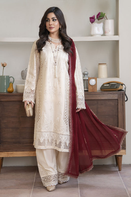 3pc Ready to Wear Luxury Lawn Collection by Silver 2025 SLL05