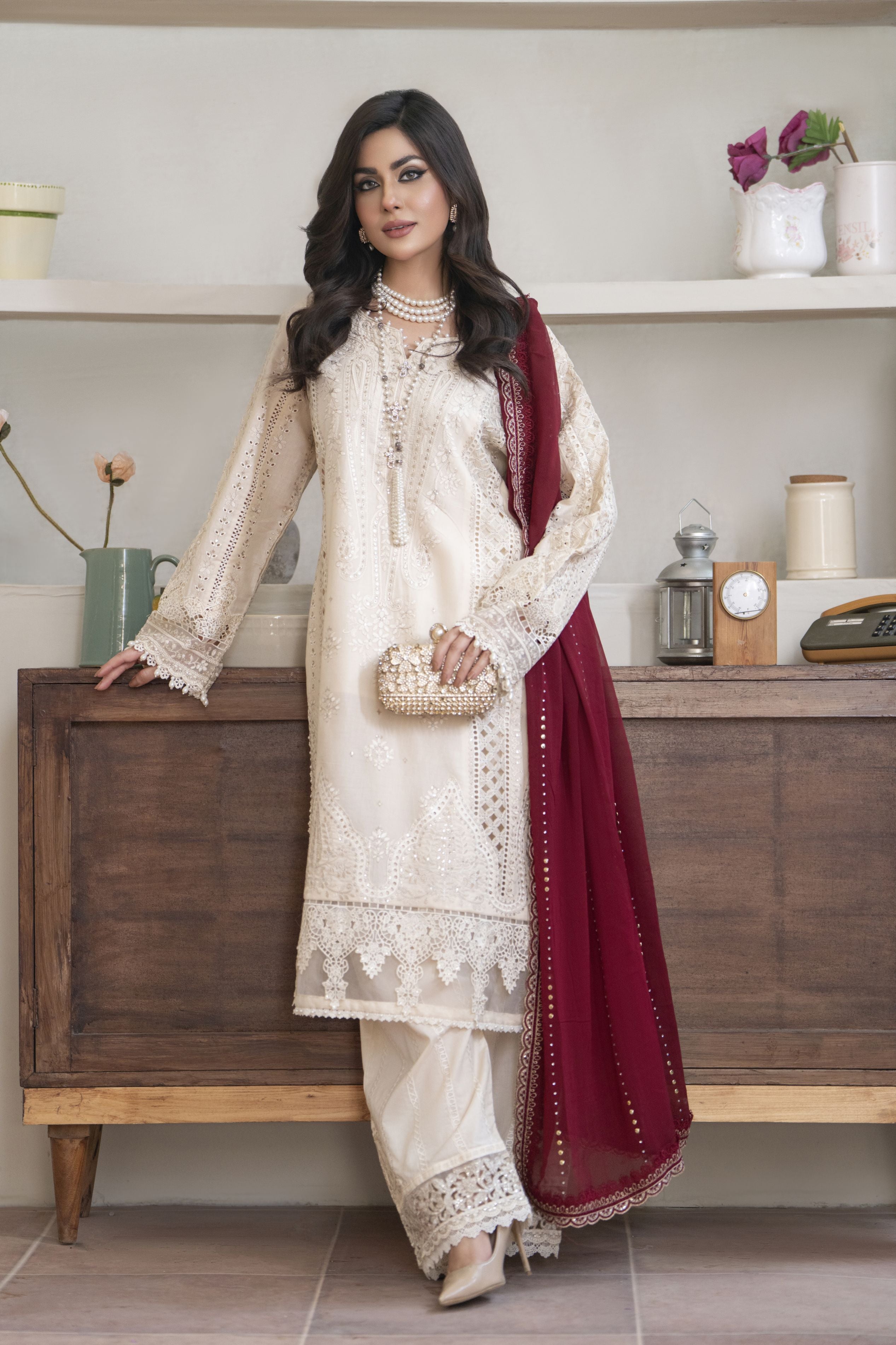 3pc Ready to Wear Luxury Lawn Collection by Silver 2025 SLL05