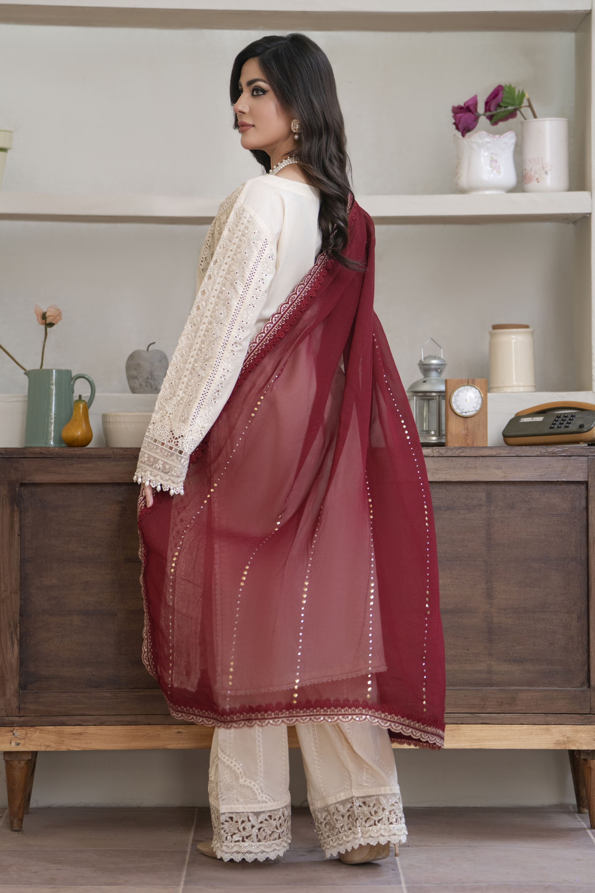 3pc Ready to Wear Luxury Lawn Collection by Silver 2025 SLL05