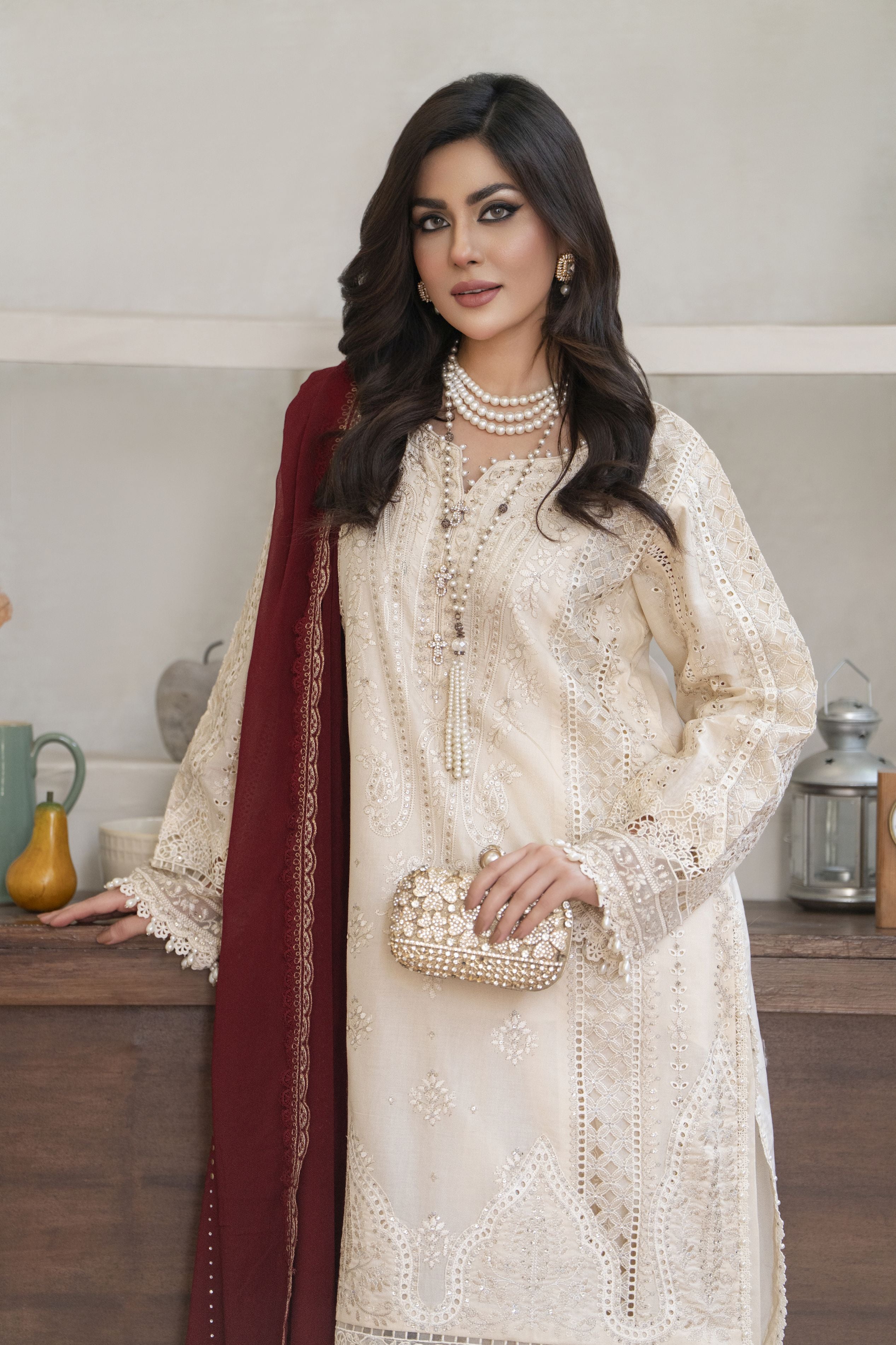 3pc Ready to Wear Luxury Lawn Collection by Silver 2025 SLL05