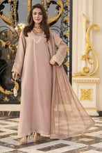 Reshmi RA4 Nude Embroidered 3pc Raw Silk Suit with Chiffon Dupatta