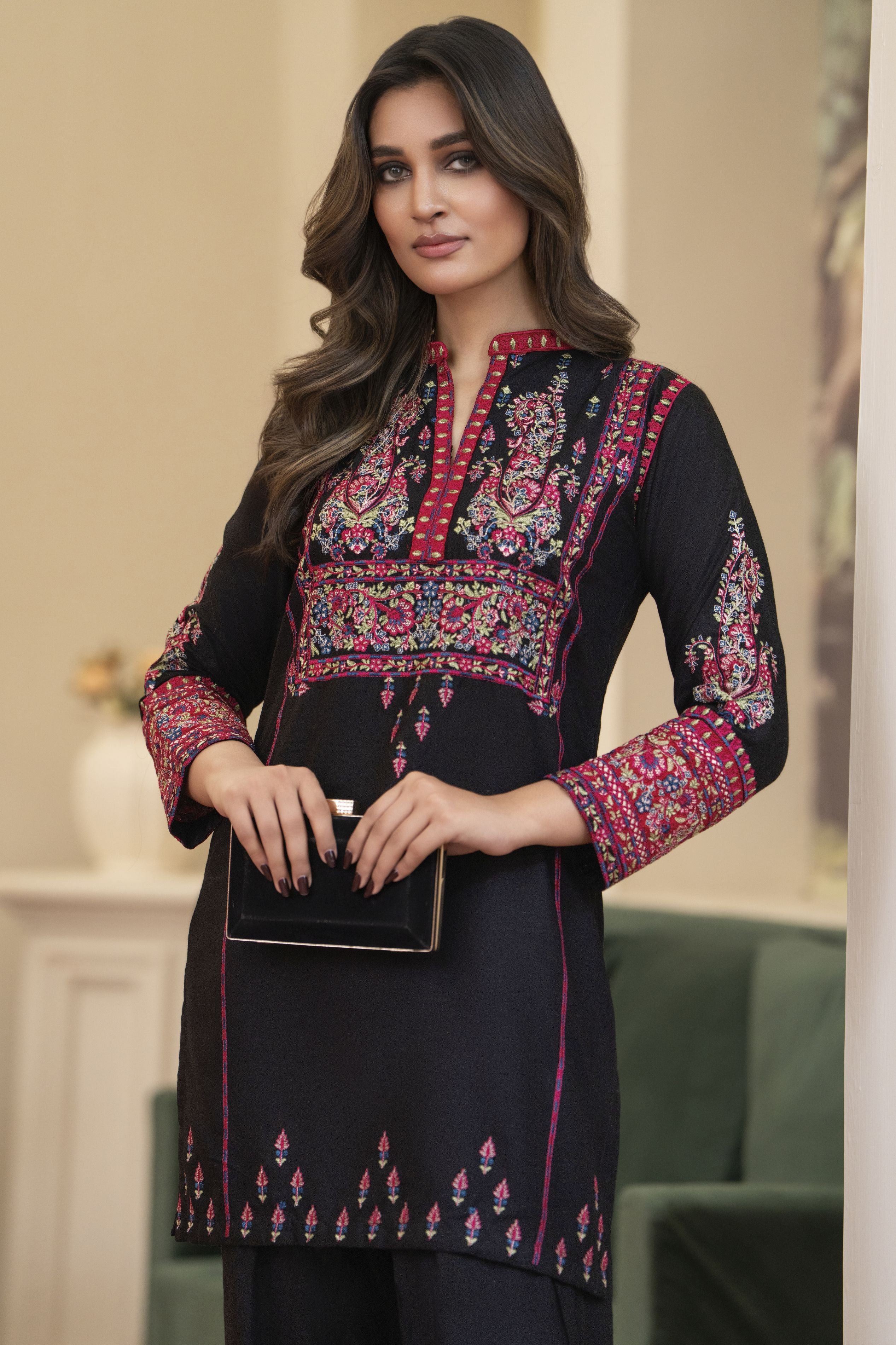Bloomline Ready to Wear Embroidered Casual Shalwar Suit by Zaiwa ZBRW4