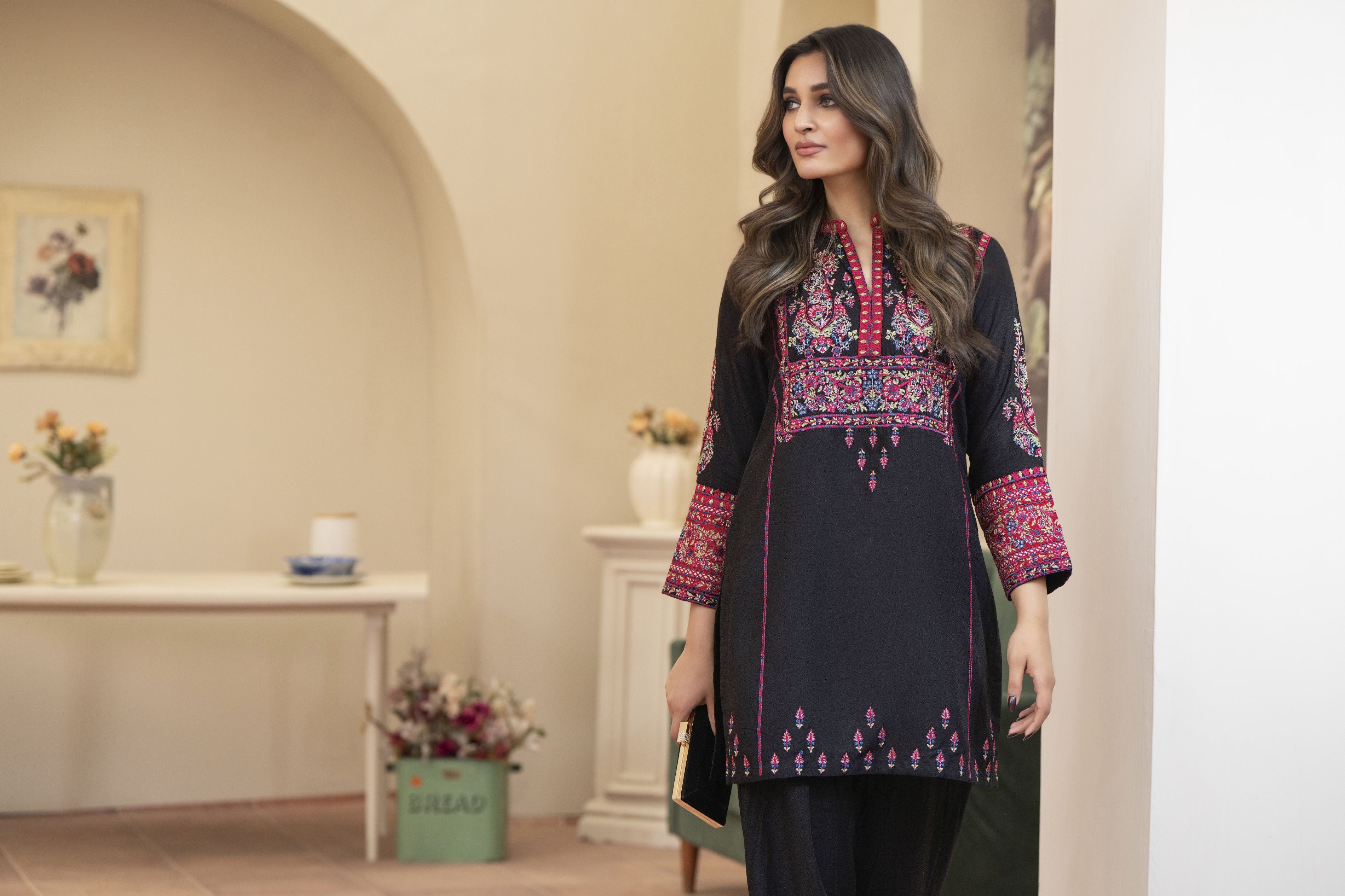 Bloomline Ready to Wear Embroidered Casual Shalwar Suit by Zaiwa ZBRW4