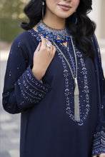 Aleezay Evara 3pc Raw Silk Long Embroidered Ready to Wear Suit EZ10