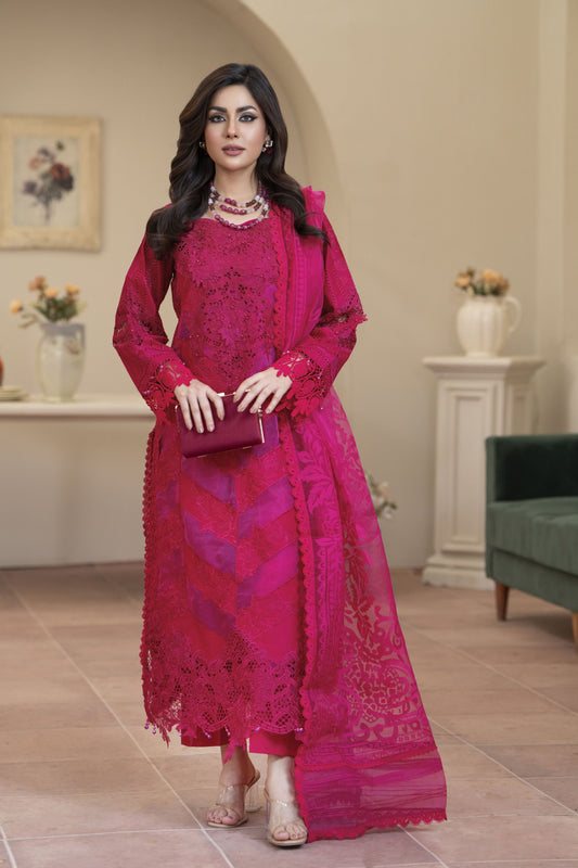 3pc Ready to Wear Luxury Lawn Collection by Silver 2025 SLL01