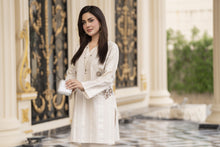 Cotton Canvas by Zaiwa – 2pc Ivory Cotton Handwork Dress CCZ4