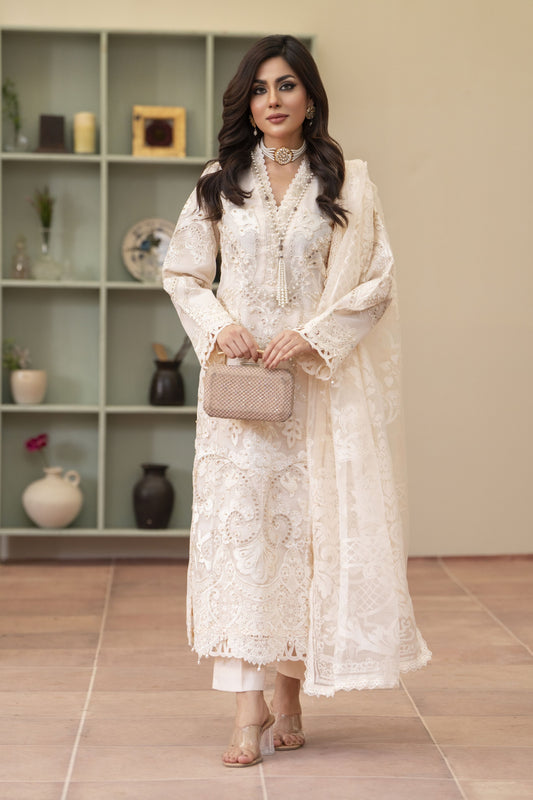 3pc Ready to Wear Luxury Lawn Collection by Silver 2025 SLL02