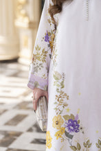 Sakeena 2pc Printed Charmeuse Handworked Kaftan – Zareen – CS2