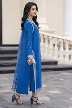 Aleezay Evara 3pc Raw Silk Embroidered Long Dress EZ5