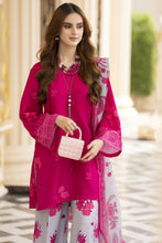 Daily Drapes by Mona – 3pc Raw Silk Printed Suit with Monar Dupatta DDR7