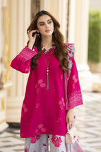 Daily Drapes by Mona – 3pc Raw Silk Printed Suit with Monar Dupatta DDR7