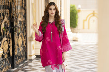 Daily Drapes by Mona – 3pc Raw Silk Printed Suit with Monar Dupatta DDR7