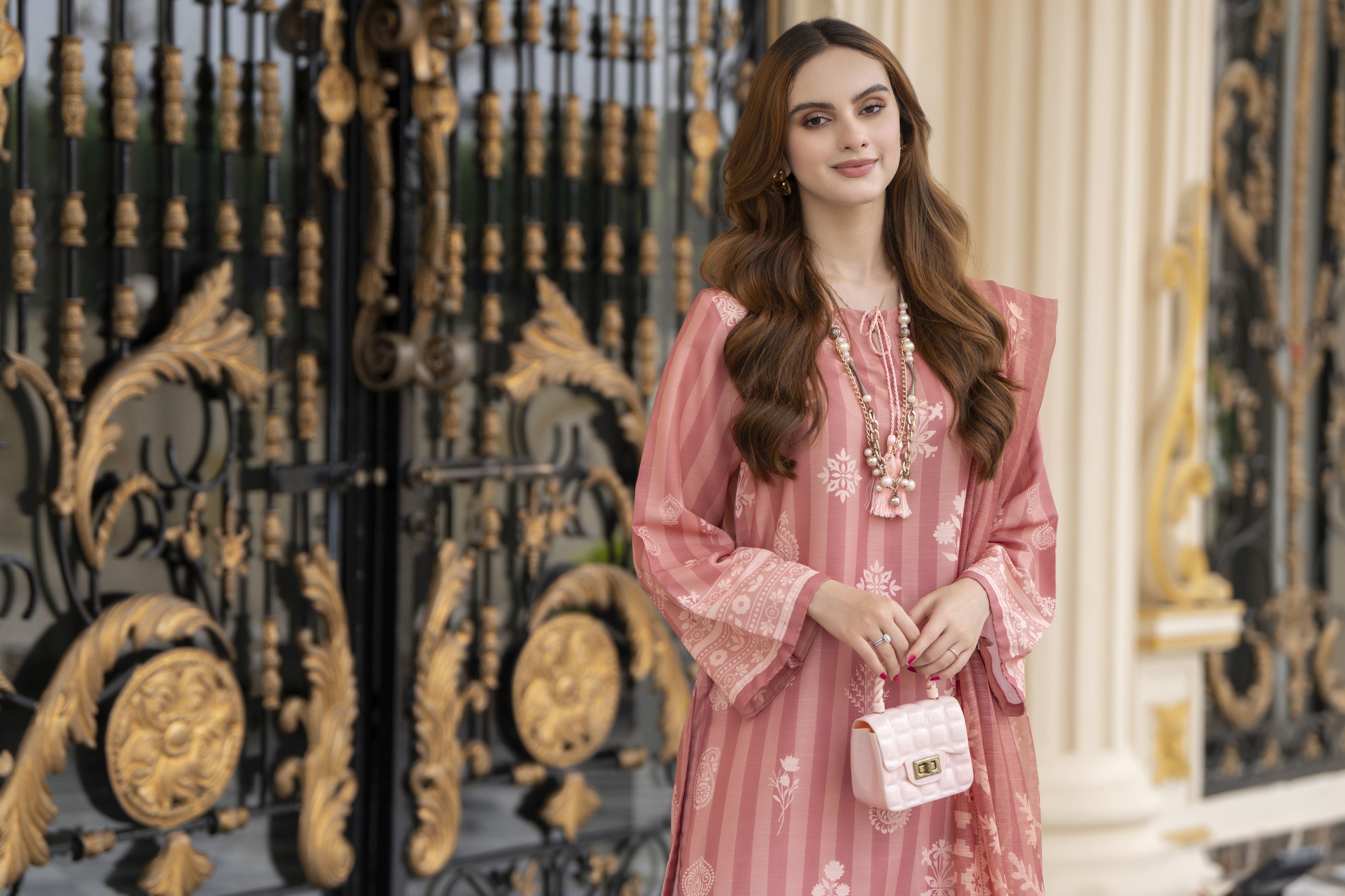 Daily Drapes by Mona – 3pc Printed Raw Coord Set DDR10