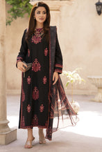Zaiwa Sway4 3pc Embroidered Cotton Long Shirt Suit with Printed Dupatta