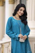 Aleezay Evara 3pc Raw Silk Embroidered Long Shirt Ready to Wear Suit EZ3