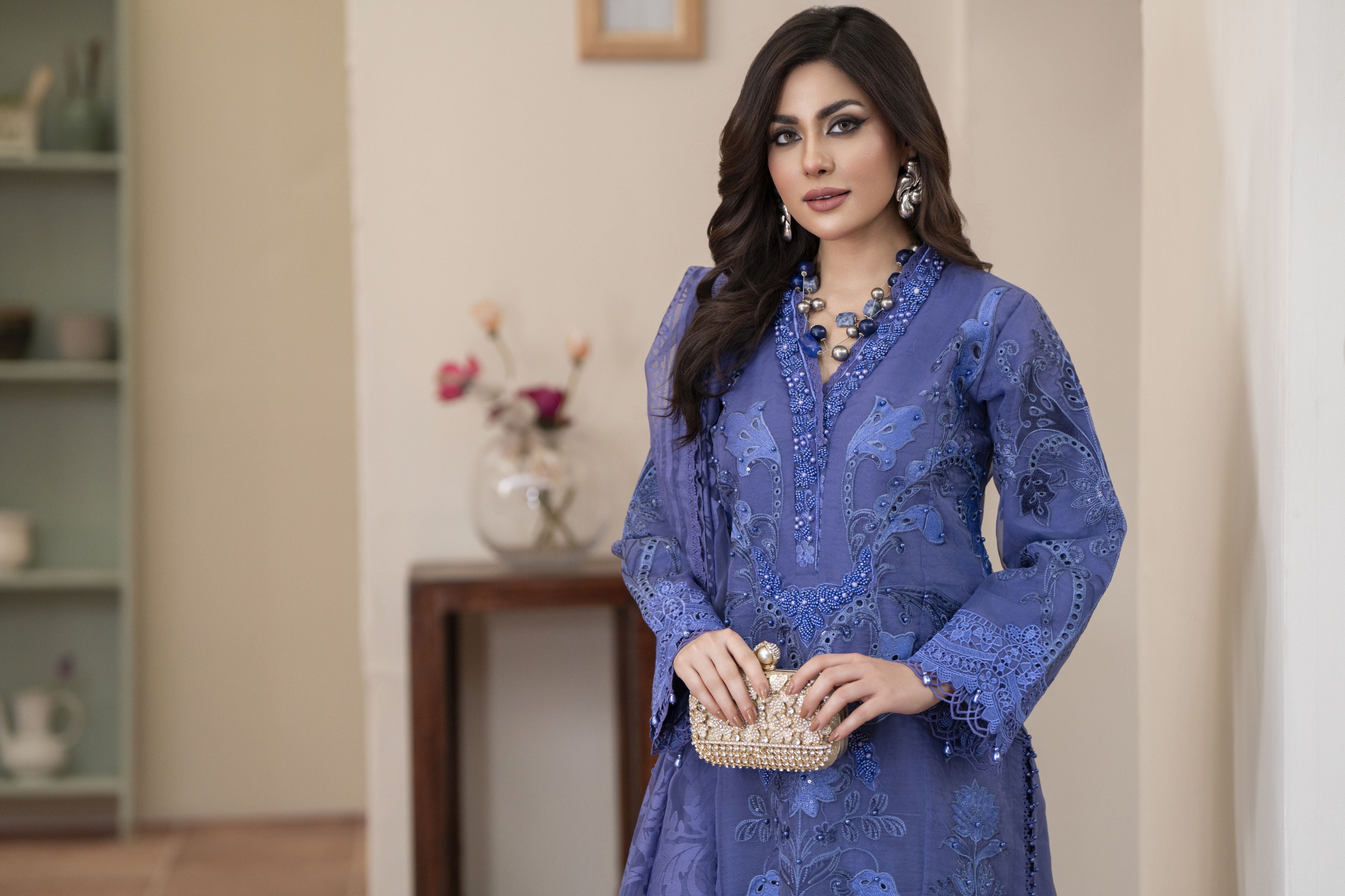 3pc Ready to Wear Luxury Lawn Collection by Silver 2025 SLL06
