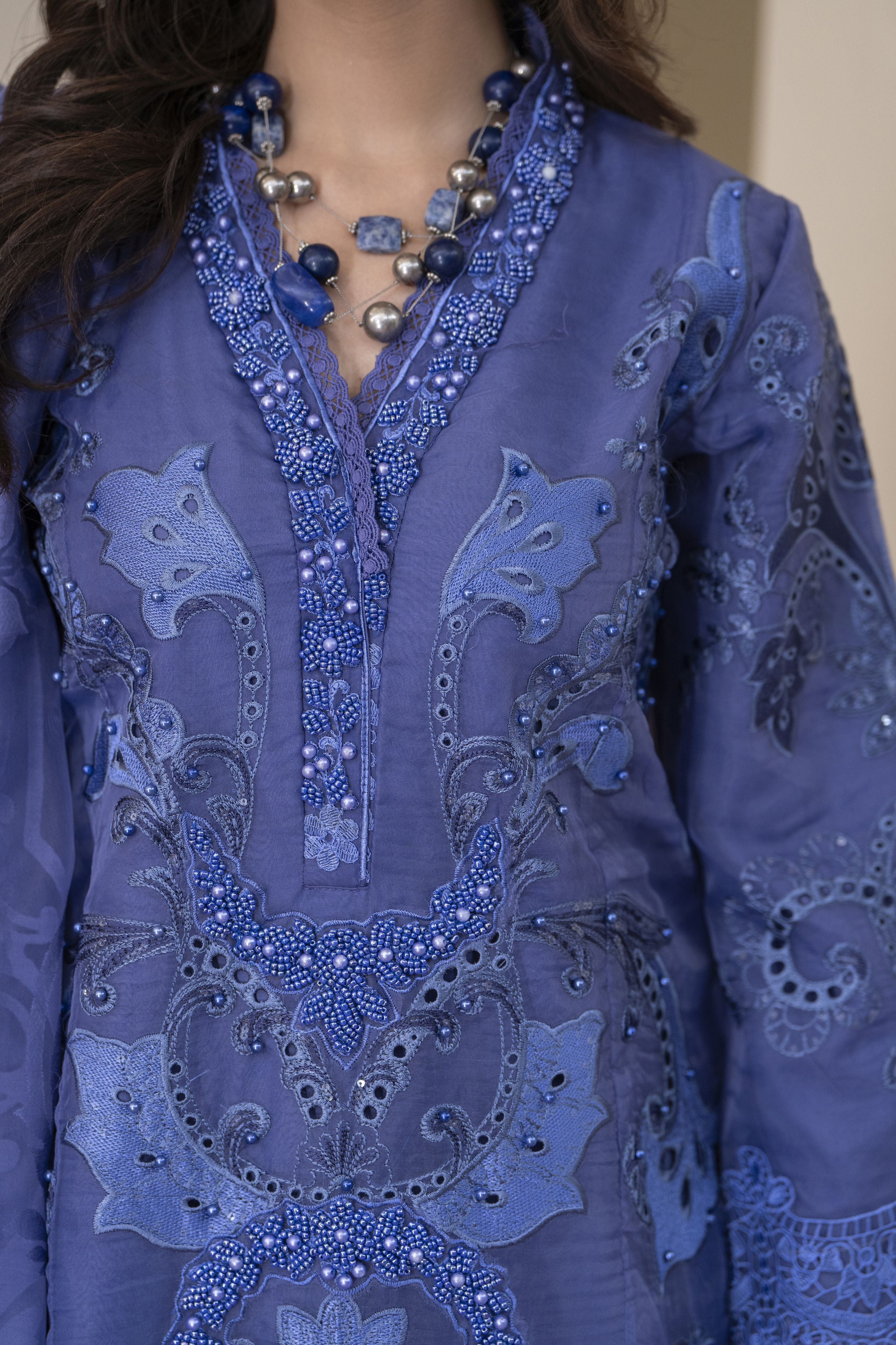 3pc Ready to Wear Luxury Lawn Collection by Silver 2025 SLL06