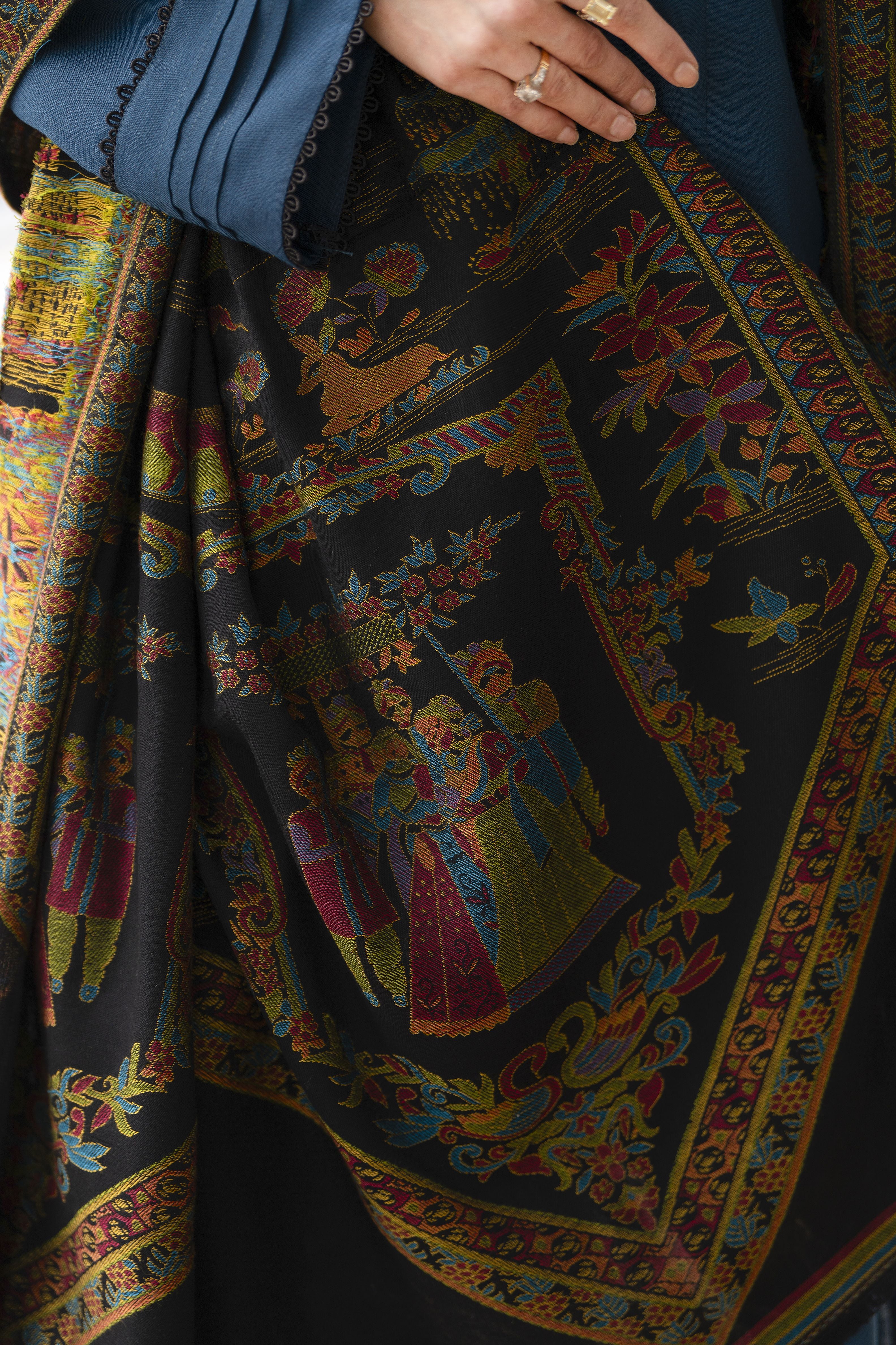 The Dhanak & Kahni Collection – Blue 3pc Suit KD3
