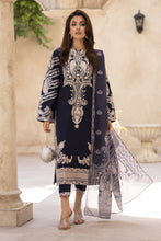 Zaiwa Sway11 3pc Navy Sequin Embroidered Lawn Suit with Monar Dupatta