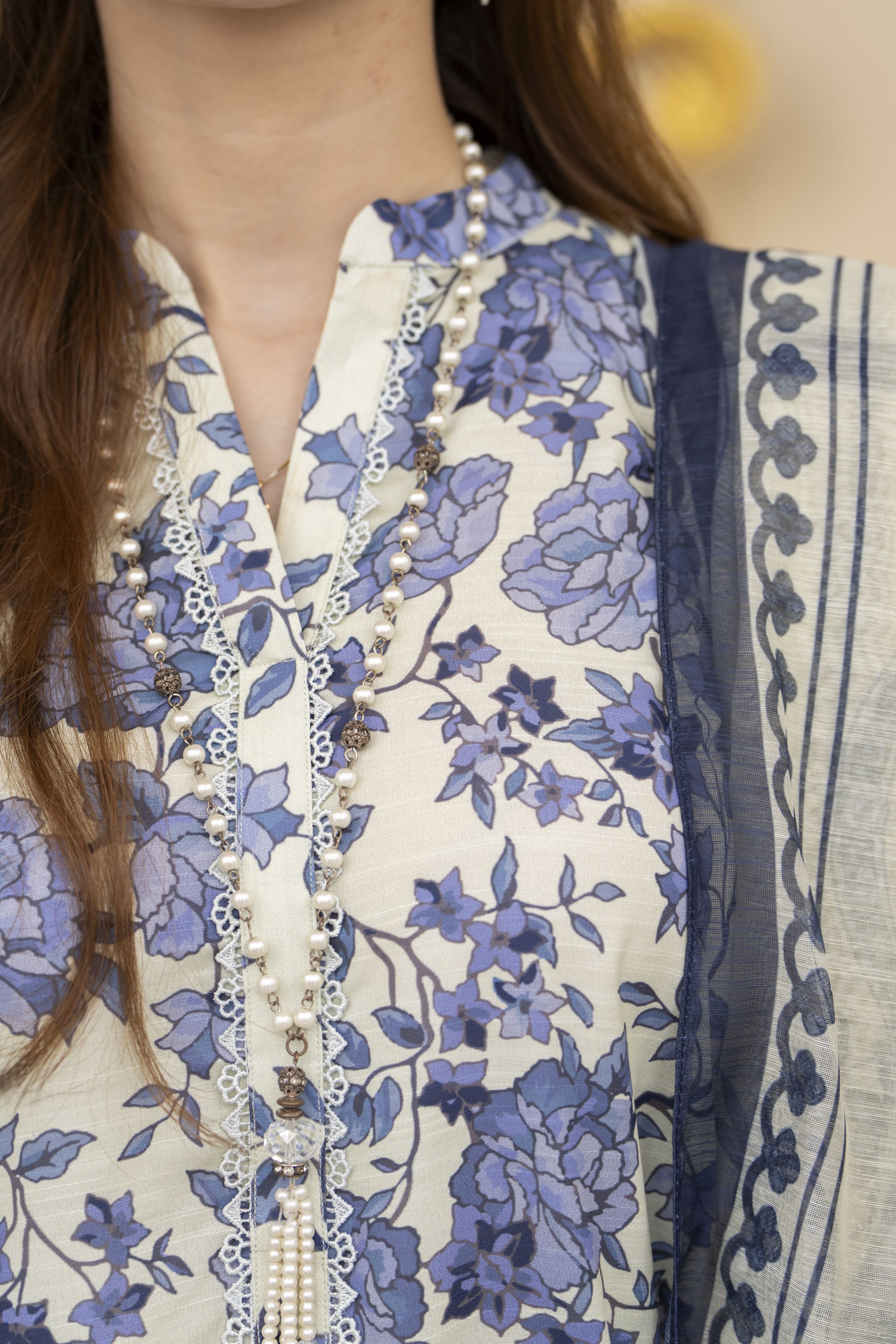 Daily Drapes by Mona – 3pc Raw Silk Coord Suit Womenswear DDR2