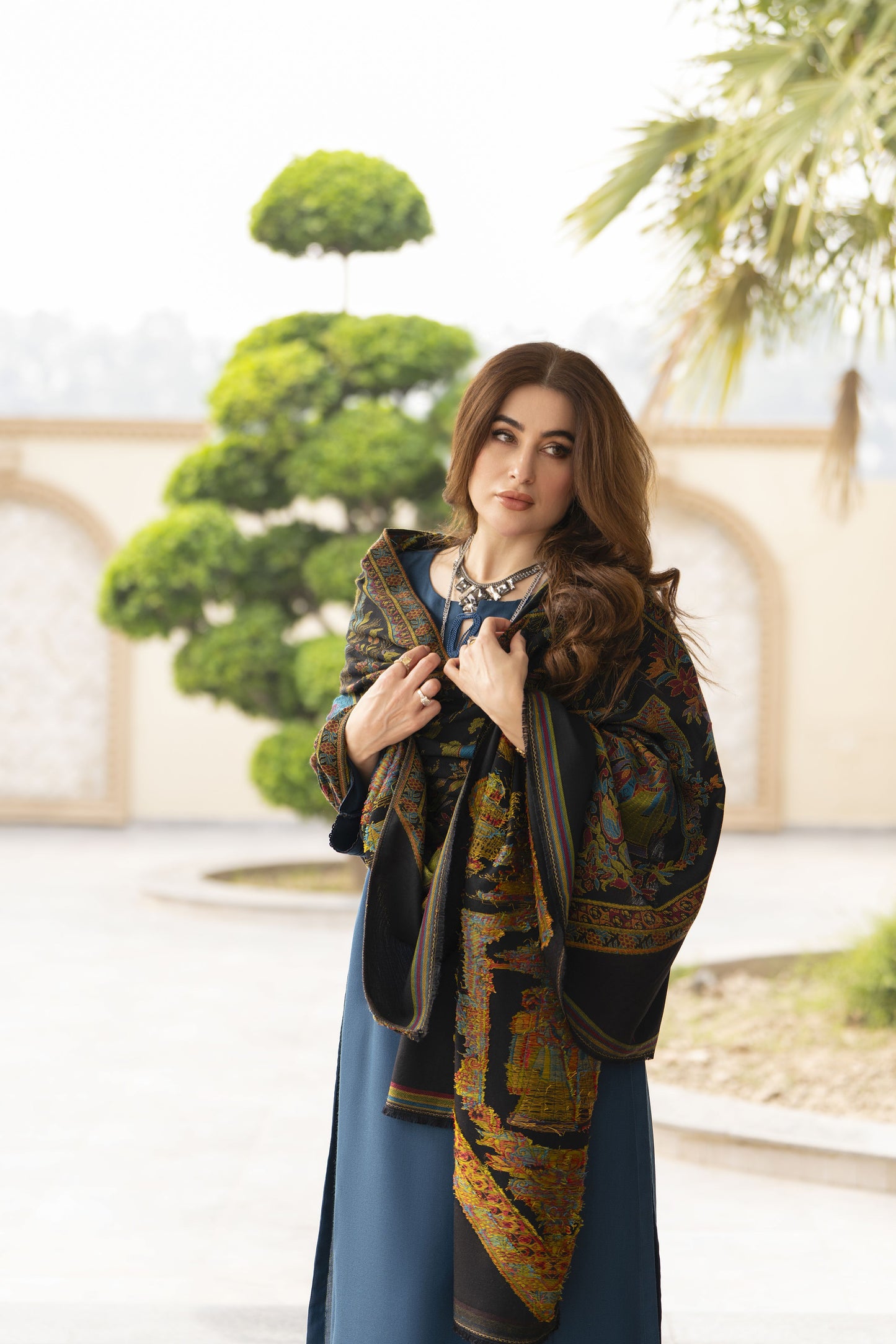 The Dhanak & Kahni Collection – Blue 3pc Suit KD3
