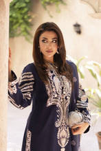 Zaiwa Sway11 3pc Navy Sequin Embroidered Lawn Suit with Monar Dupatta