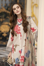 Daily Drapes by Mona – 3pc Printed Raw Silk Co-ord Suit DDR1