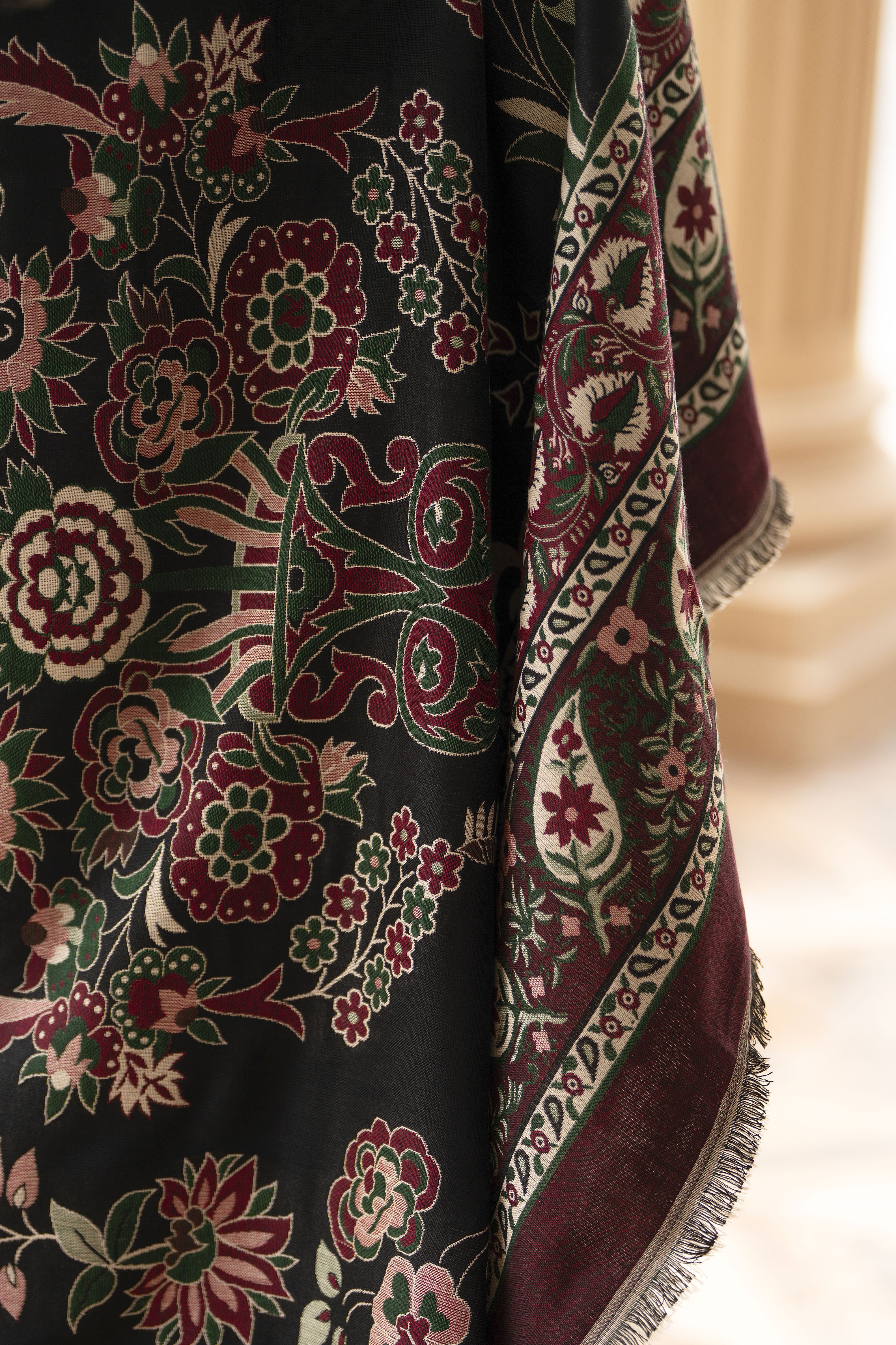 The Dhanak & Kahni Collection – Burgundy 3pc Suit KD5