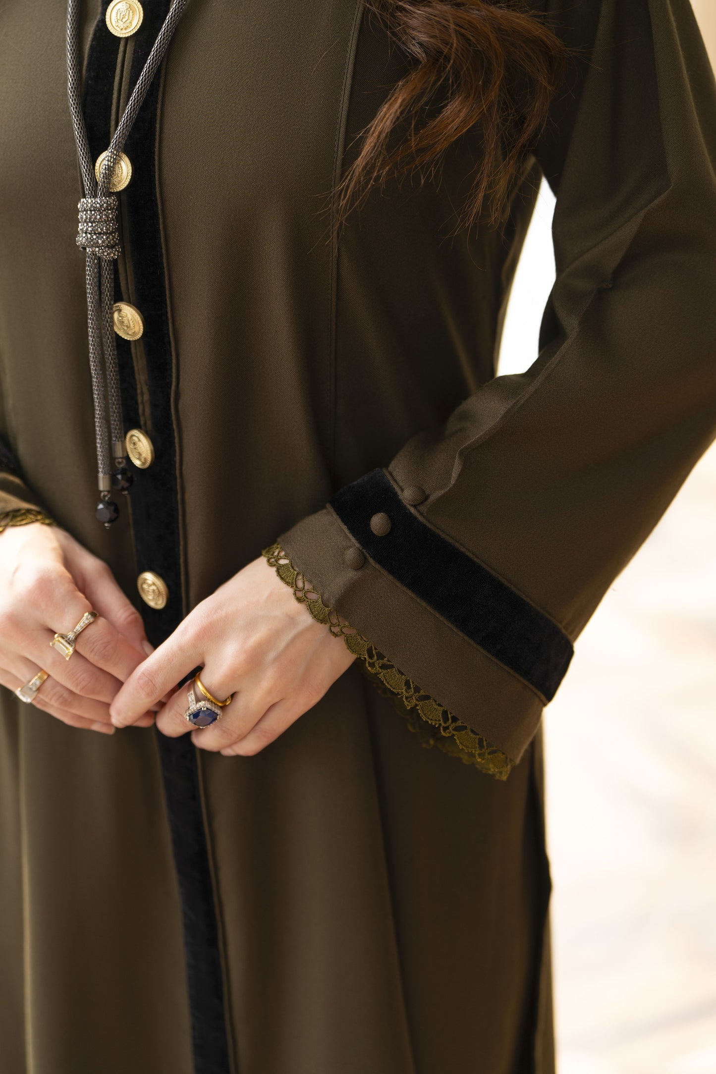 The Dhanak & Kahni Collection – Olive 3pc Suit KD4