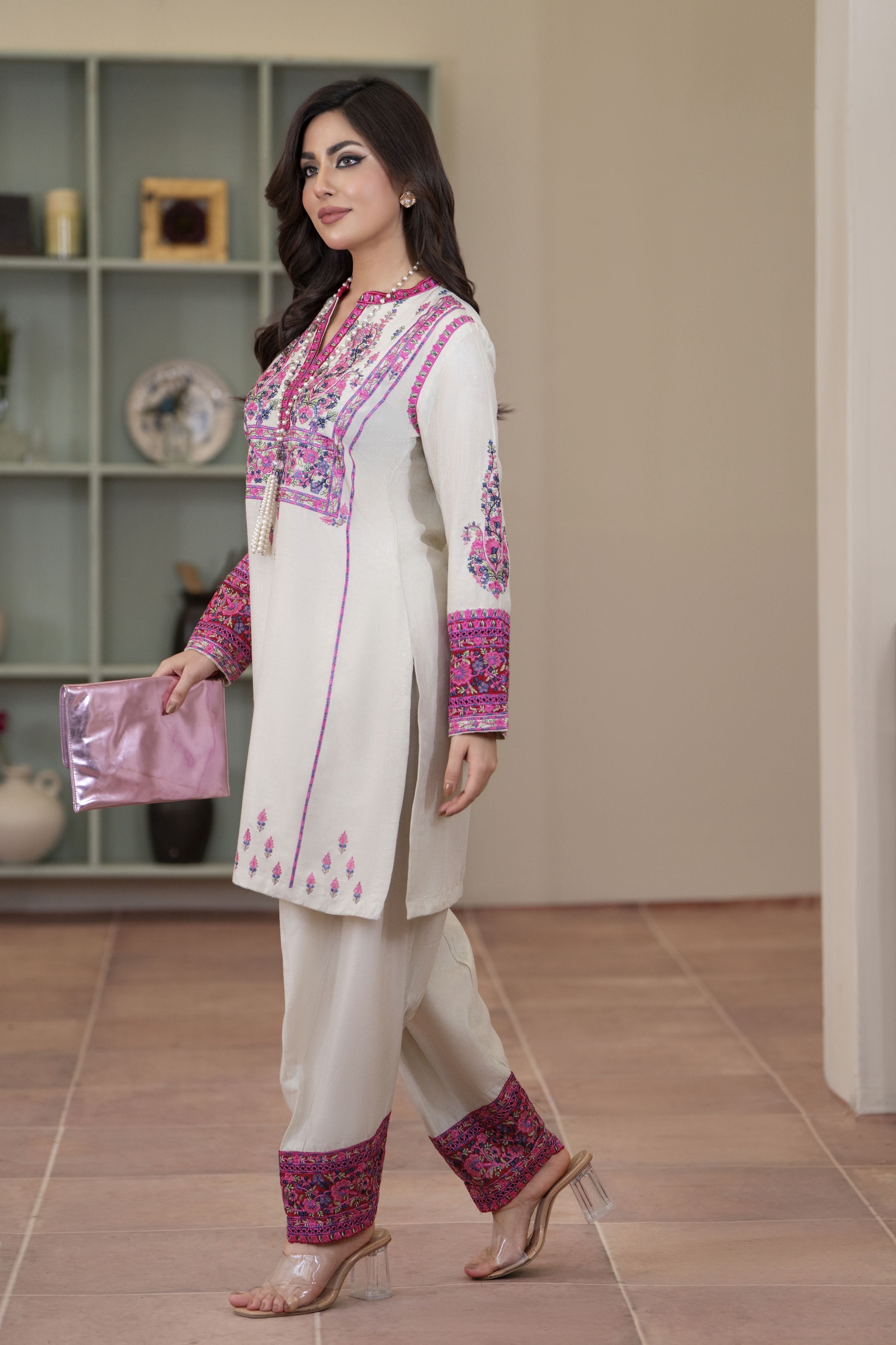 Bloomline Ready to Wear Embroidered Casual Shalwar Suit by Zaiwa ZBRW6