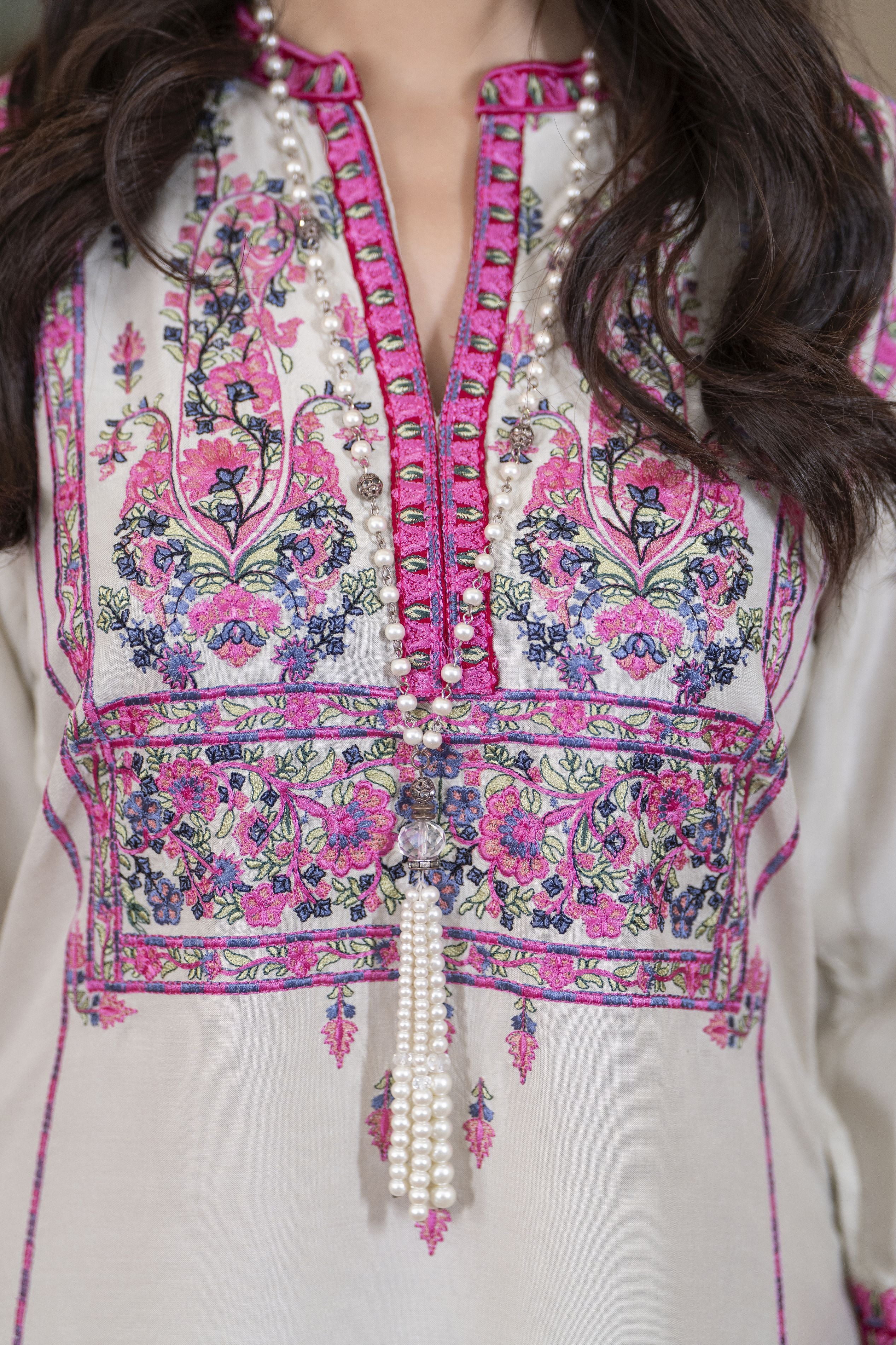 Bloomline Ready to Wear Embroidered Casual Shalwar Suit by Zaiwa ZBRW6