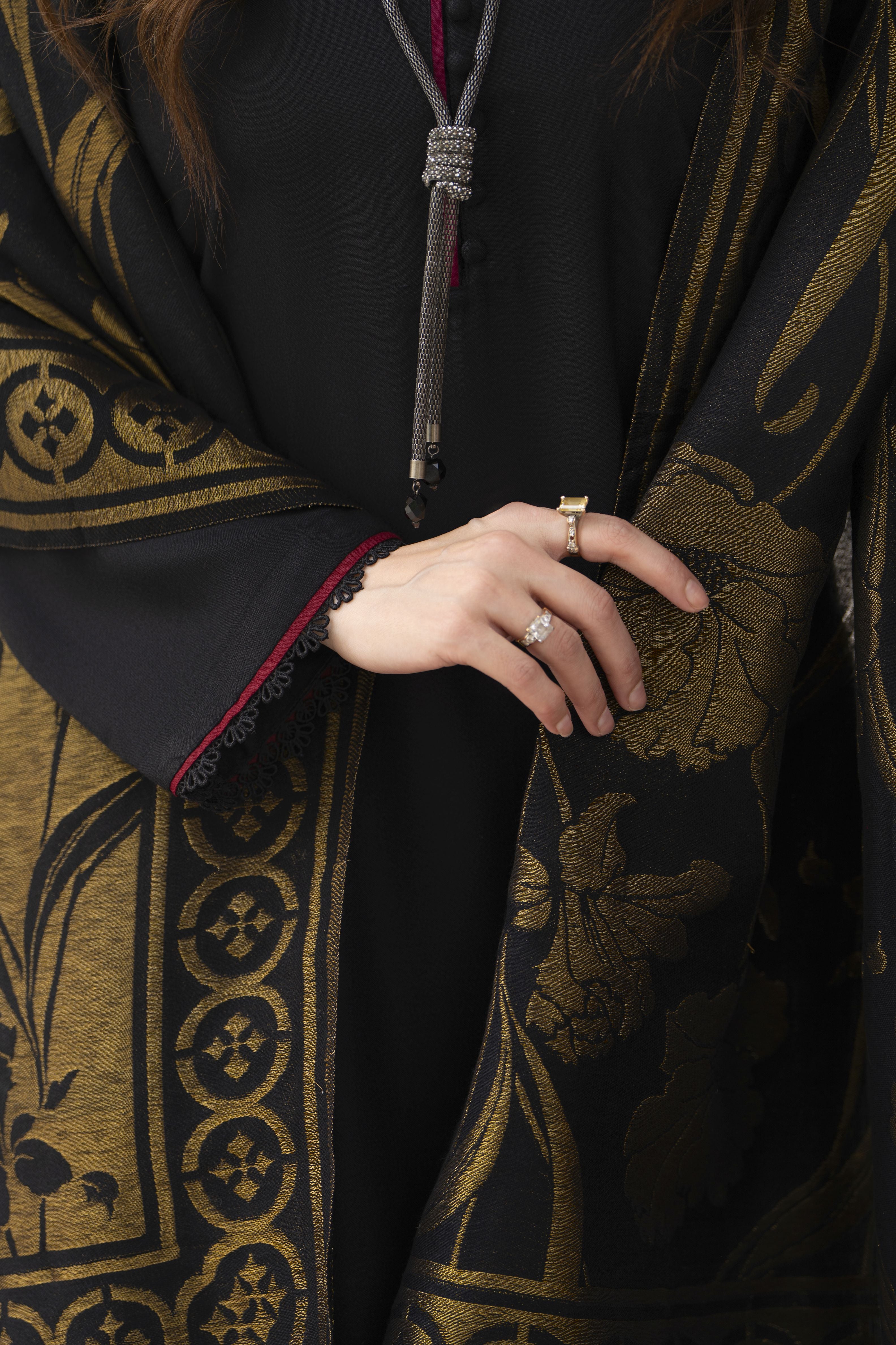 The Dhanak & Kahni Collection – Black 3pc Suit KD2