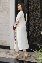 Ivory Multicolour Embroidered Cotton 2pc Women Suit | Baarish by Miski BYM2