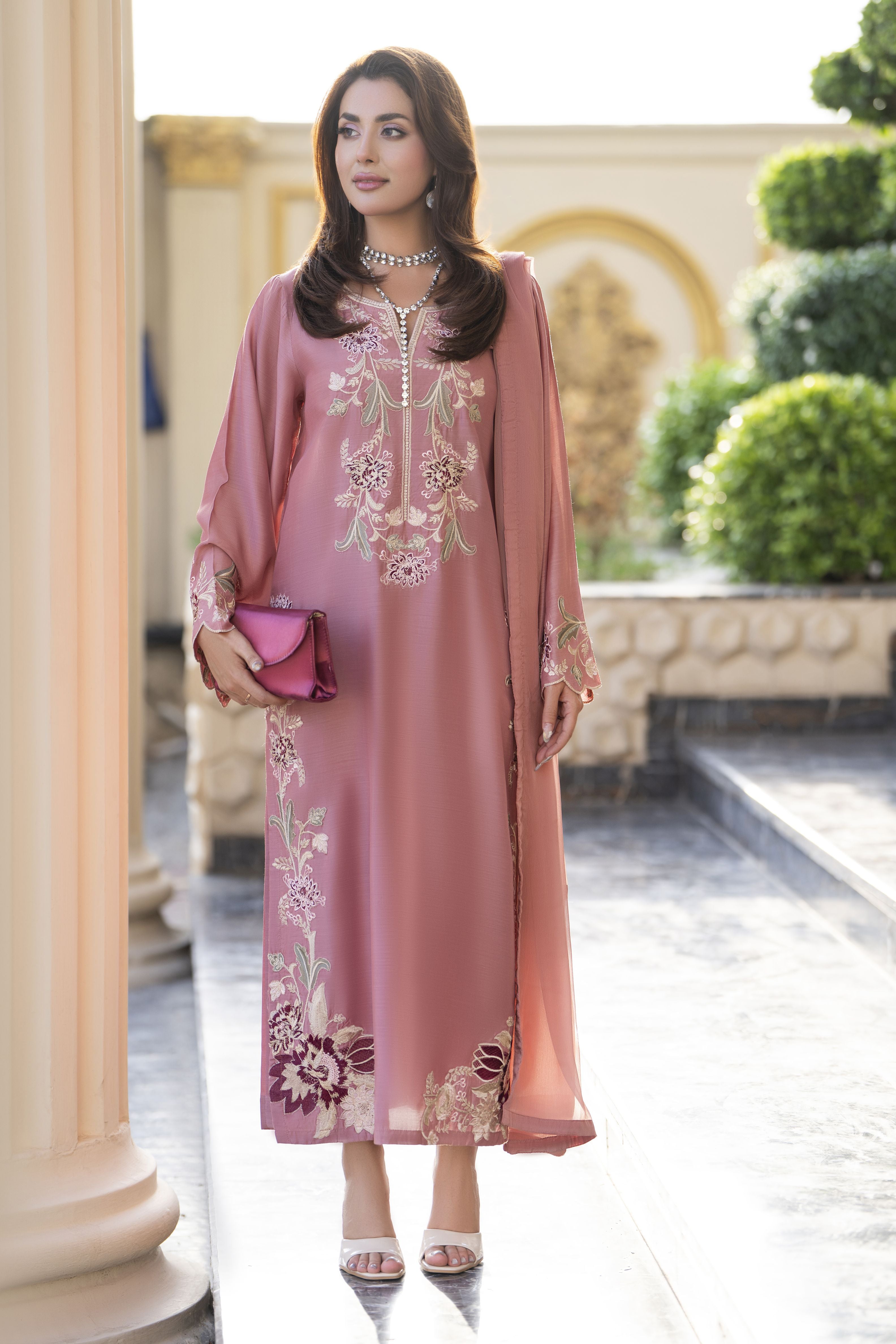 Aabpara Afsana 3pc Embroidered Viscose Winter Ready-to-Wear Suit – AAF6