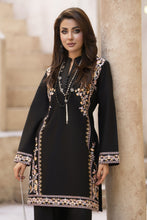 Zaiwa 2pc Black Cotton Embroidered Suit – Sway13